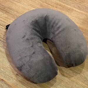 Gray Travel Neck Pillow